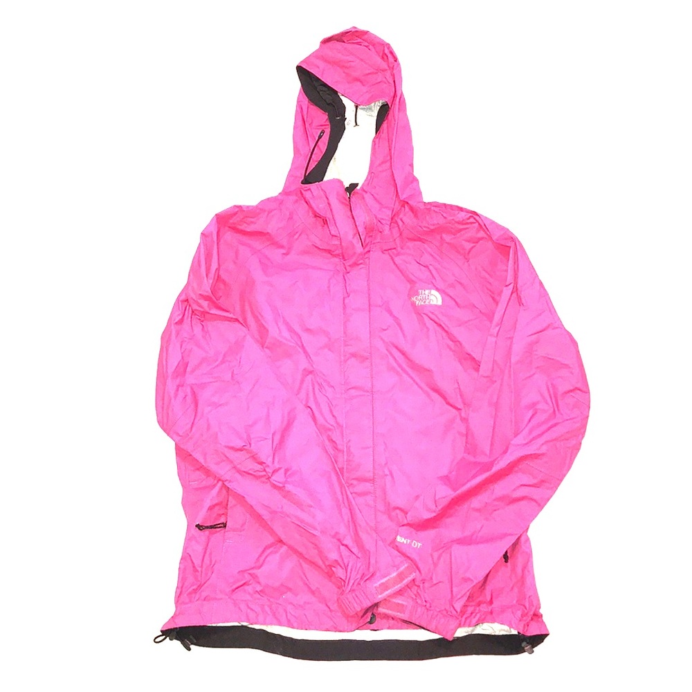 Pink North Face Raincoat